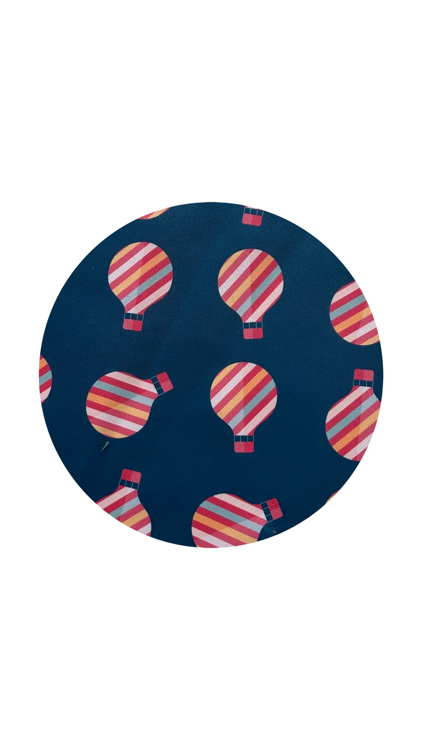 Beach Kids Woxer Hot Air Balloon Print