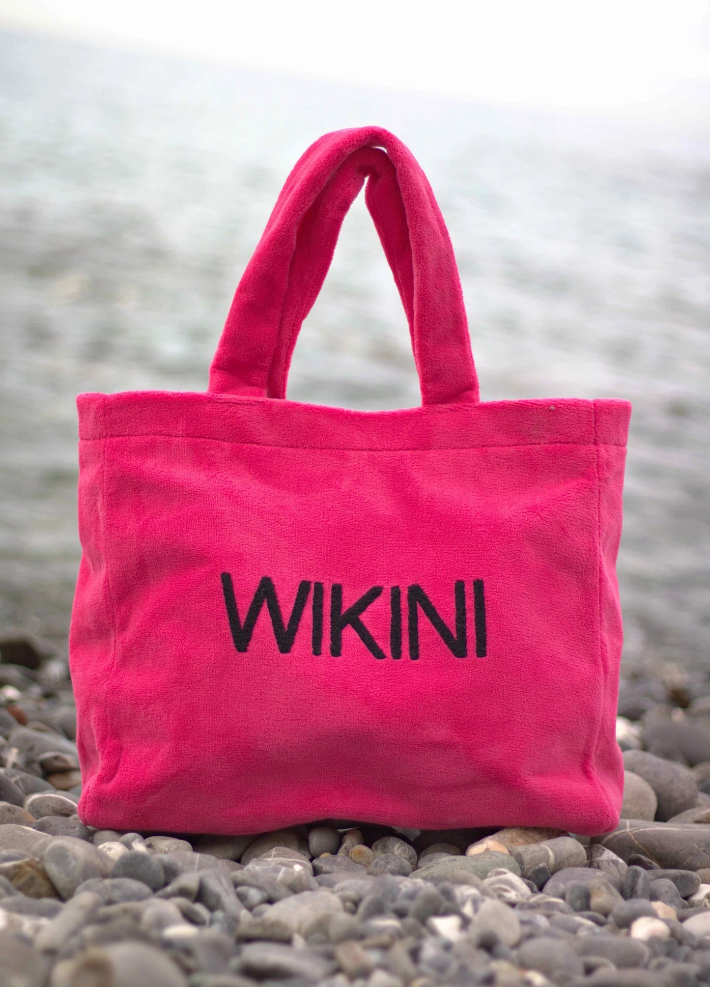 Teddy Pink Beach Bag